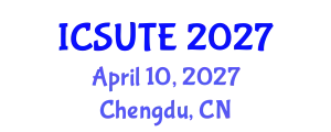 International Conference on Sustainable Urban Transport and Environment (ICSUTE) April 10, 2027 - Chengdu, China