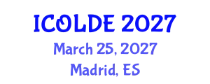 International Conference on Open Learning and Distance Education (ICOLDE) March 25, 2027 - Madrid, Spain