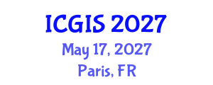 International Conference on Geographic Information Systems (ICGIS) May 17, 2027 - Paris, France