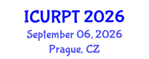 International Conference on Urban, Regional Planning and Transportation (ICURPT) September 06, 2026 - Prague, Czechia