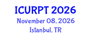 International Conference on Urban, Regional Planning and Transportation (ICURPT) November 08, 2026 - Istanbul, Turkey