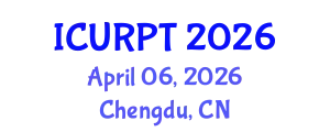 International Conference on Urban, Regional Planning and Transportation (ICURPT) April 06, 2026 - Chengdu, China