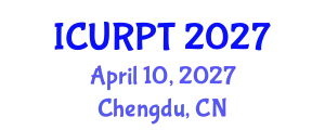International Conference on Urban, Regional Planning and Transportation (ICURPT) April 10, 2027 - Chengdu, China