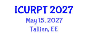 International Conference on Urban, Regional Planning and Transportation (ICURPT) May 15, 2027 - Tallinn, Estonia