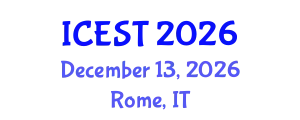 International Conference on Educational Sciences and Technology (ICEST) December 13, 2026 - Rome, Italy