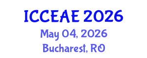 International Conference on Civil, Environmental and Architectural Engineering (ICCEAE) May 04, 2026 - Bucharest, Romania