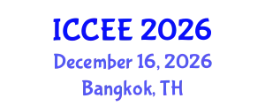 International Conference on Communications and Electronic Engineering (ICCEE) December 16, 2026 - Bangkok, Thailand