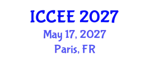 International Conference on Communications and Electronic Engineering (ICCEE) May 17, 2027 - Paris, France