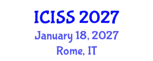 International Conference on Information Systems Security (ICISS) January 18, 2027 - Rome, Italy