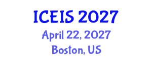 International Conference on Engineering and Industrial Sciences (ICEIS) April 22, 2027 - Boston, United States
