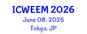 International Conference on Water, Energy and Environmental Management (ICWEEM) June 08, 2026 - Tokyo, Japan