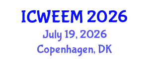 International Conference on Water, Energy and Environmental Management (ICWEEM) July 19, 2026 - Copenhagen, Denmark
