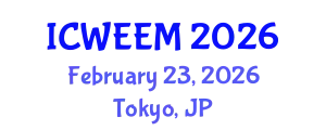 International Conference on Water, Energy and Environmental Management (ICWEEM) February 23, 2026 - Tokyo, Japan