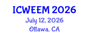 International Conference on Water, Energy and Environmental Management (ICWEEM) July 12, 2026 - Ottawa, Canada