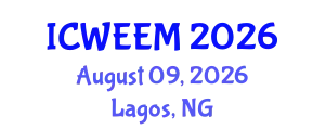 International Conference on Water, Energy and Environmental Management (ICWEEM) August 09, 2026 - Lagos, Nigeria