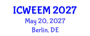 International Conference on Water, Energy and Environmental Management (ICWEEM) May 20, 2027 - Berlin, Germany