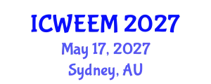 International Conference on Water, Energy and Environmental Management (ICWEEM) May 17, 2027 - Sydney, Australia