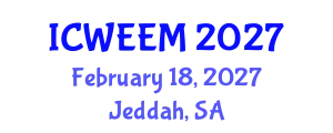 International Conference on Water, Energy and Environmental Management (ICWEEM) February 18, 2027 - Jeddah, Saudi Arabia