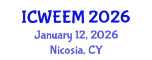 International Conference on Water, Energy and Environmental Management (ICWEEM) January 12, 2026 - Nicosia, Cyprus