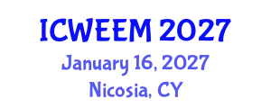International Conference on Water, Energy and Environmental Management (ICWEEM) January 16, 2027 - Nicosia, Cyprus