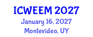 International Conference on Water, Energy and Environmental Management (ICWEEM) January 16, 2027 - Montevideo, Uruguay