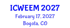 International Conference on Water, Energy and Environmental Management (ICWEEM) February 17, 2027 - Bogota, Colombia