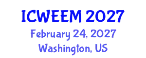 International Conference on Water, Energy and Environmental Management (ICWEEM) February 24, 2027 - Washington, United States