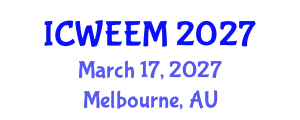 International Conference on Water, Energy and Environmental Management (ICWEEM) March 17, 2027 - Melbourne, Australia