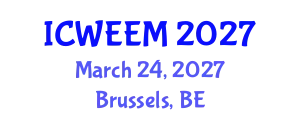 International Conference on Water, Energy and Environmental Management (ICWEEM) March 24, 2027 - Brussels, Belgium