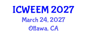International Conference on Water, Energy and Environmental Management (ICWEEM) March 24, 2027 - Ottawa, Canada