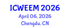 International Conference on Water, Energy and Environmental Management (ICWEEM) April 06, 2026 - Chengdu, China
