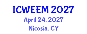 International Conference on Water, Energy and Environmental Management (ICWEEM) April 24, 2027 - Nicosia, Cyprus