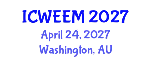 International Conference on Water, Energy and Environmental Management (ICWEEM) April 24, 2027 - Washington, Australia