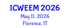 International Conference on Water, Energy and Environmental Management (ICWEEM) May 11, 2026 - Florence, Italy