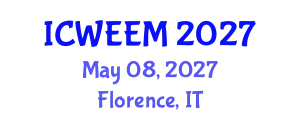 International Conference on Water, Energy and Environmental Management (ICWEEM) May 08, 2027 - Florence, Italy