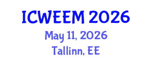 International Conference on Water, Energy and Environmental Management (ICWEEM) May 11, 2026 - Tallinn, Estonia