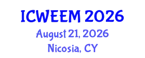 International Conference on Water, Energy and Environmental Management (ICWEEM) August 21, 2026 - Nicosia, Cyprus