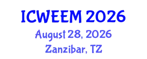 International Conference on Water, Energy and Environmental Management (ICWEEM) August 28, 2026 - Zanzibar, Tanzania
