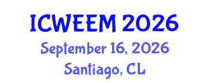 International Conference on Water, Energy and Environmental Management (ICWEEM) September 16, 2026 - Santiago, Chile