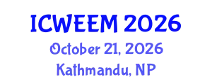 International Conference on Water, Energy and Environmental Management (ICWEEM) October 21, 2026 - Kathmandu, Nepal
