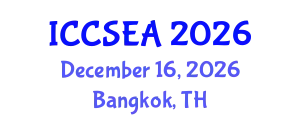 International Conference on Computer Science, Engineering and Applications (ICCSEA) December 16, 2026 - Bangkok, Thailand