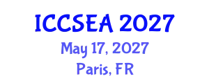 International Conference on Computer Science, Engineering and Applications (ICCSEA) May 17, 2027 - Paris, France