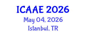 International Conference on Aerospace and Aviation Engineering (ICAAE) May 04, 2026 - Istanbul, Turkey