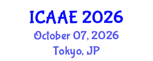 International Conference on Aerospace and Aviation Engineering (ICAAE) October 07, 2026 - Tokyo, Japan