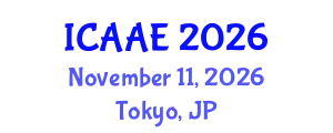 International Conference on Aerospace and Aviation Engineering (ICAAE) November 11, 2026 - Tokyo, Japan