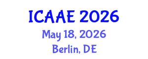 International Conference on Aerospace and Aviation Engineering (ICAAE) May 18, 2026 - Berlin, Germany