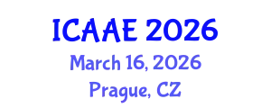 International Conference on Aerospace and Aviation Engineering (ICAAE) March 16, 2026 - Prague, Czechia