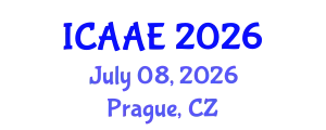 International Conference on Aerospace and Aviation Engineering (ICAAE) July 08, 2026 - Prague, Czechia