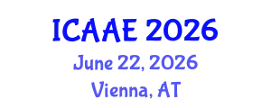 International Conference on Aerospace and Aviation Engineering (ICAAE) June 22, 2026 - Vienna, Austria