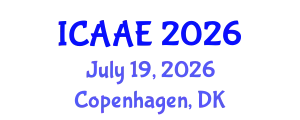 International Conference on Aerospace and Aviation Engineering (ICAAE) July 19, 2026 - Copenhagen, Denmark